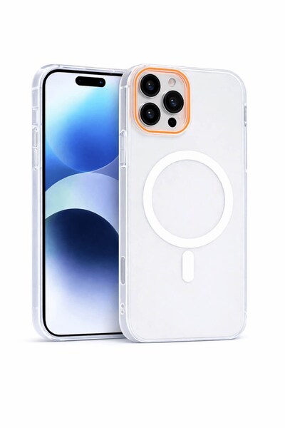 Vissona iPhone 16 Pro Max Kılıf – MagSafe Uyumlu – Mat Sert Arka Kapak Telefo...