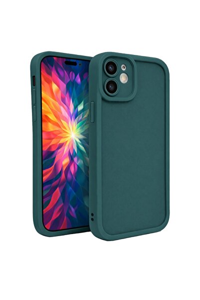 Vissona iPhone 12 MİNİ Kılıf – Kamera Çıkıntılı – Mat Silikon Telefon Kılıfı