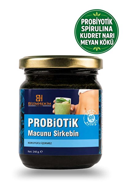 BİZİMHEKİM ŞİFA EVİ Bizimhekim Probiyotik Macunu Zeytinyağı, Kudret Narı, Pro...