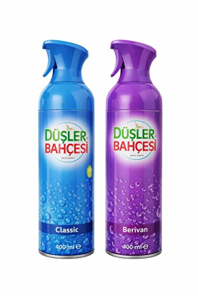 düşler bahçesi ANTİ SİGARA ODA KOKUSU 400ML 2Lİ SET (KLASİK&BERİVAN)