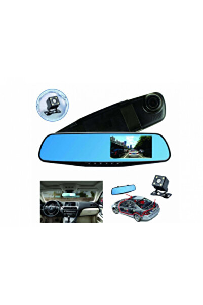 E-ANAMAG Καταγραφικό αυτοκινήτου DVR FHD 1080P, καθρέφτης οπισθοπορείας με μπ...