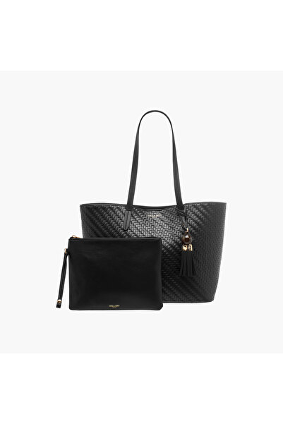 Luella Grey London حقيبة يد LUELLA GREY Benny ذات ملمس مميز مع حقيبة صغيرة