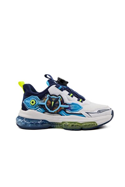 pepino 2196 Pantofi sport pentru copii, alb, bleumarin