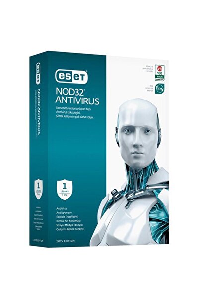 ESET Nod32 Antıvırus 1 Kullanıcı 1 Yıl