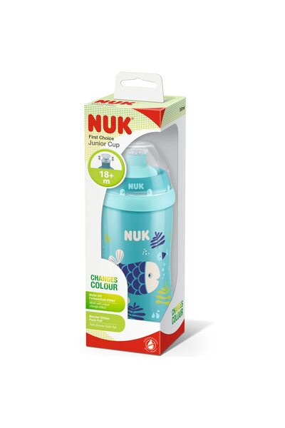 Nuk CANA JUNIOR ALBASTRU COLOR CHANGE 300ML (NUKCCJUNABS)