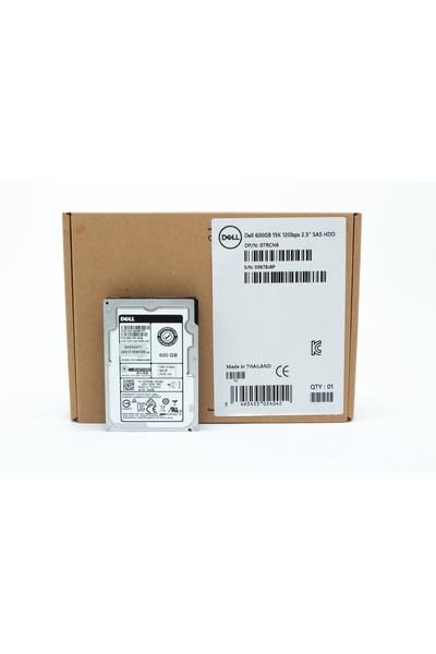 Dell TRCN6 600GB 15K SAS 2.5" 12Gb/s HDD Hard Drive HUC156060CSS204 0TRCN6