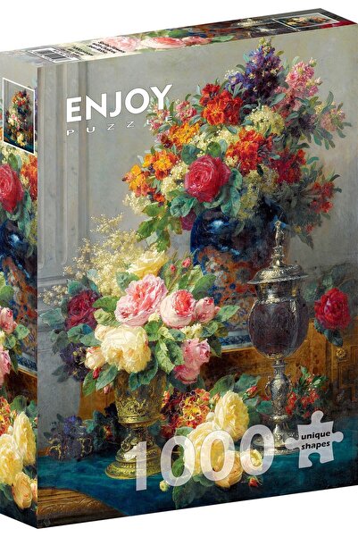 Enjoy Puzzle 1000 Κομμάτια Παζλ Enjoy - Ζαν Ρομπί Μπαπτίστ: Ανοιξιάτικα Λουλο...