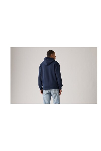 Levi's Hanorac pentru bărbați, relaxat, albastru marin cu glugă tricou