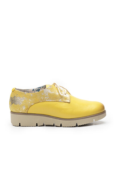 UrbanShoes Pantofi casual dama din piele naturala Leofex- 200 Galben Box