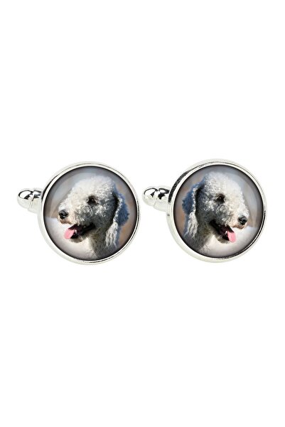 Art - Dog Bedlington Terrier - cufflinks, a shirt accessory, a shirt pendant ...