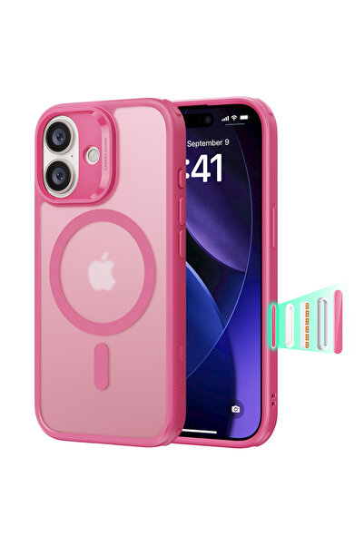 ESR Husa pentru iPhone 17, Classic Hybrid HaloLock, protectie antisoc, mov