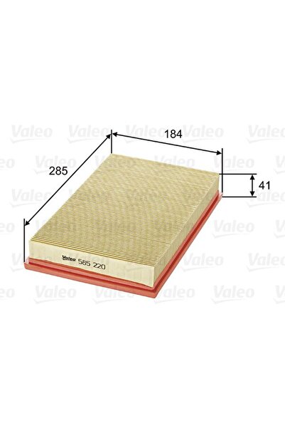 VALEO فلتر هواء VAL 585220 834299