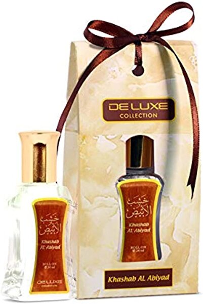 Hamidi Khashab Al Abiyad Sweet Wood Concentrated Attar Perfume Oil Roll-On (2...