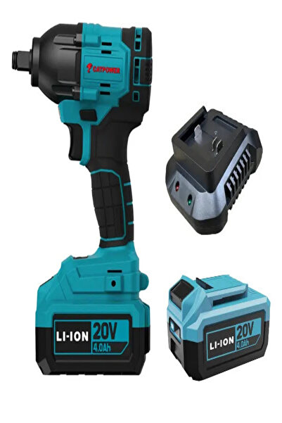 CATPOWER EL ALETLERİ CATPOWER KÖMÜRSÜZ AKÜLÜ SOMUN SIKMA 1*4.0 AH AKÜ+HIZLI Ş...