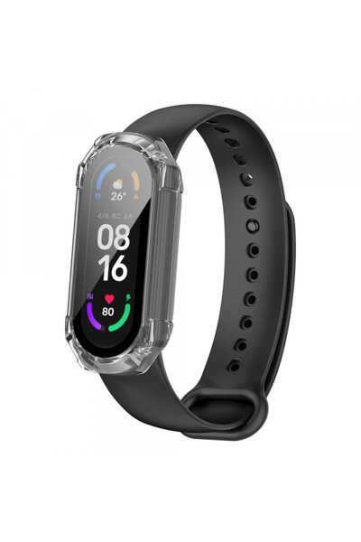 Techsuit Husa Defense360 Pro pentru Xiaomi Smart Band 7, Transparenta