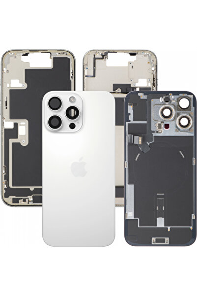 Apple Capac Baterie iPhone 16 Pro Max, Cu Carcasă Mijloc, Set Complet Piese, ...