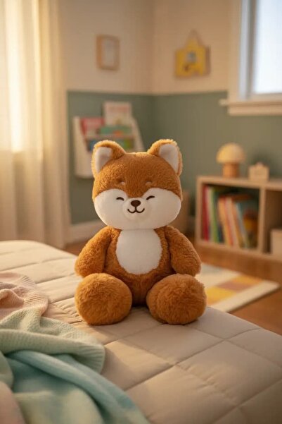Miniso Bir Arkadaş Edin Serisi Gülen Tilki Peluş Oyuncak – Yumuşacık Sarılmal...