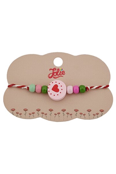 SOHO Bratara Martisor pentru Copii, Jolie, Pandativ Rotund Inima, cu Margele ...