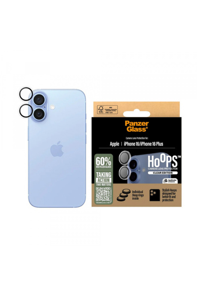 CARE by PanzerGlass® Folie de protectie Camera Spate PanzerGlass Hoops pentru...
