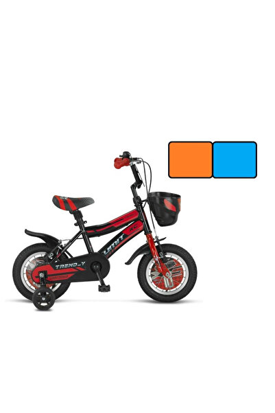 Ümit 1202 TREND-Y-BMX-SEPET-V-ERKEK ÇOCUK BİSİKLETİ 12 JANT TURUNCU MAVİ