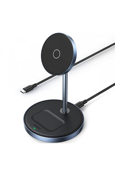 Ugreen Incarcator Retea Wireless CD317 2in1, 20W, 1.67A, Negru