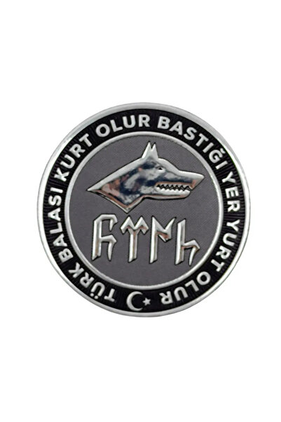 KORDAK Patch Arma 9cm - Turkish Bullet Makes You Wolf