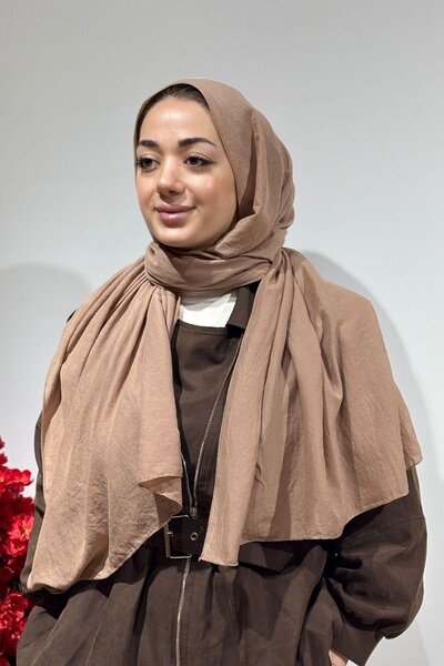 Firuze scarf شال من القطن من نوع أيروبين مينك