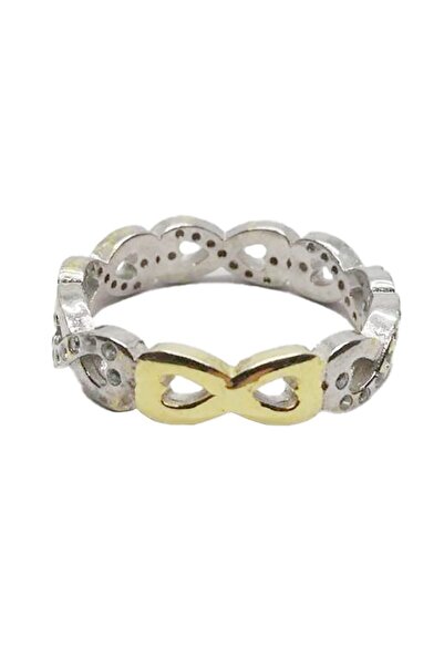 OEM Women's ornamental ring Pure silver 925, Infinity model, 4900 mg, With sh...