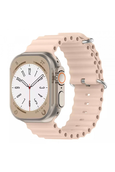 Techsuit Curea W038 για Apple Watch 49mm/ 46mm/ 45mm/ 44mm/ 42mm Σειρά, Ροζ