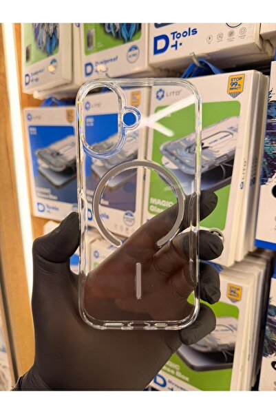 SOYLU MİX İphone 17 Mika Renkli Magsafe Detaylı Magsafe Şarj Destekli Slim Mo...