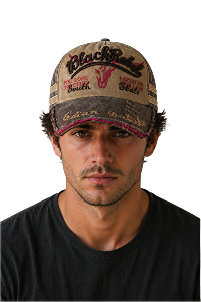 HatClub Exclusive Vintage Vintage Men's Hat Black Rebel Embroidered Street St...