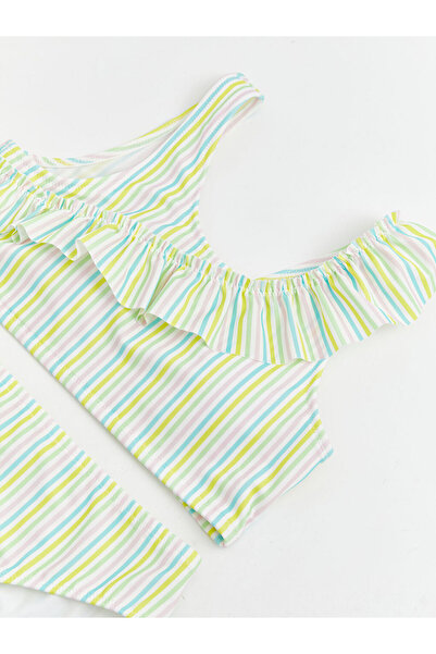 LC Waikiki Fırfırlı Kız Çocuk Bikini