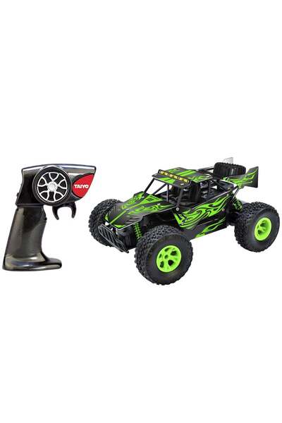 TAIYO Masina de teren cu telecomanda, Taiyo, Metal Racer, Verde, 1:18