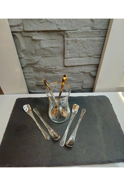 ALANYA HOME DECOR Cafe/Tea Spoon (Steel) 13 cm Cafe / Tea Spoon Stainless Steel 18/10 Cr-Ni