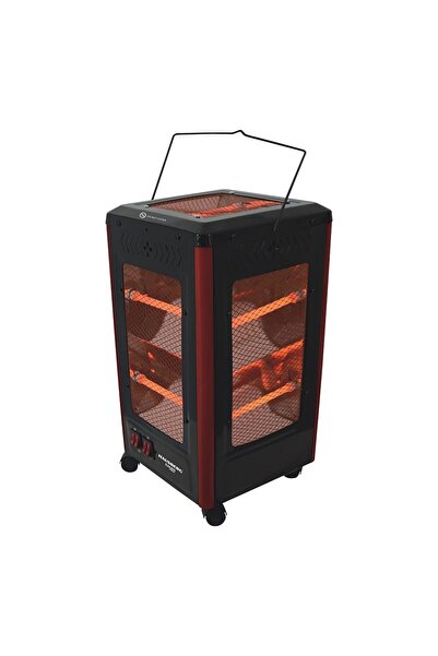 E-ANAMAG Hausberg HB-8802NG ηλεκτρική θερμάστρα, 2200W, 5 επίπεδα ισχύος, 5 ζ...