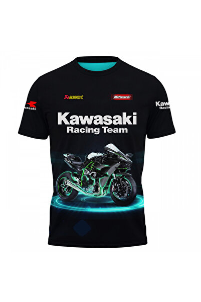 OEM Tricou barbati Kawasaki , maneca scurta multicolor M037