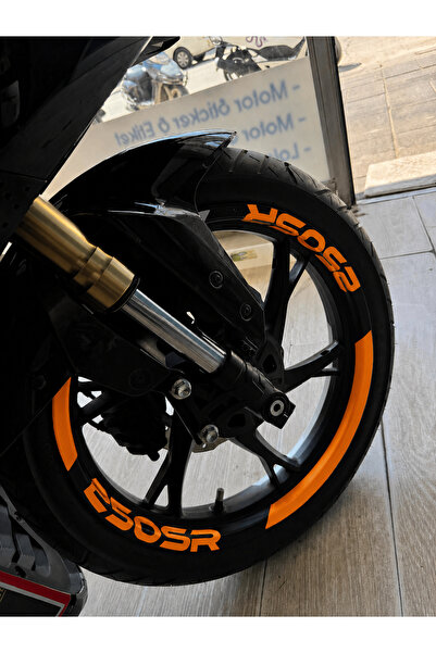 Mavera Stickers CFMOTO SR250 için Jant Şeridi 16 parça (17 inç) Sticker Etiket