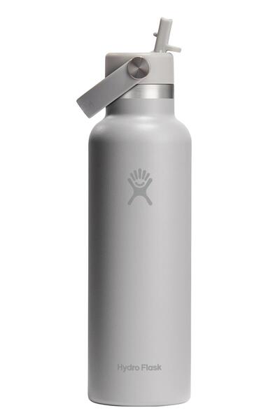 Hydro Flask Standard Kapak Pipetli Termos 621 ml (21 Oz) - Birch Gri