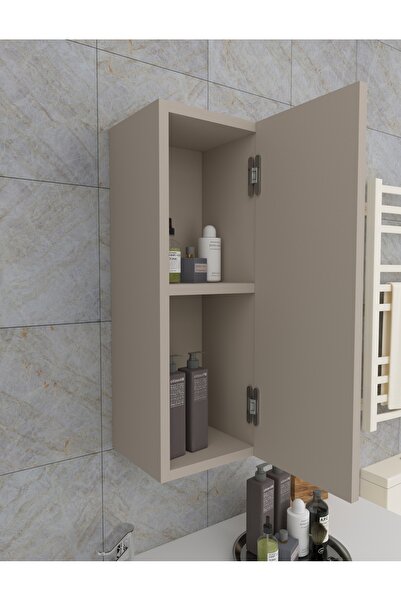 e dekorsan BANYO DOLABI TEK KAPAKLI 2 BÖLMELİ
