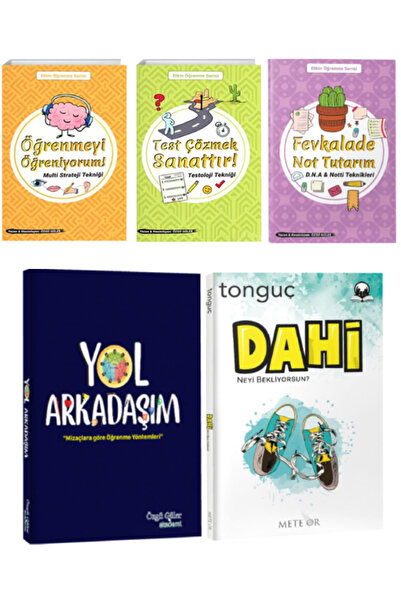 Tonguç Yayınları Etkin Öğrenme: Öğrenmeyi Öğreniyorum+Test Çözmek Sanattır+Fe...
