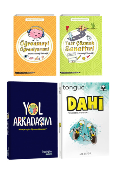 Tonguç Yayınları Etkin Öğrenme Serisi: Öğrenmeyi Öğreniyorum+Test Çözmek Sana...