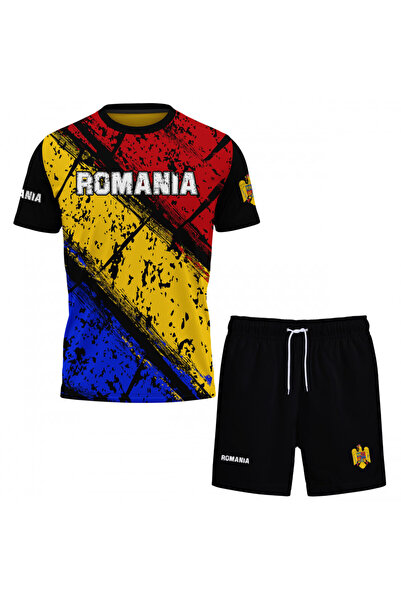 OEM Men's T-shirt and shorts set Romania P038