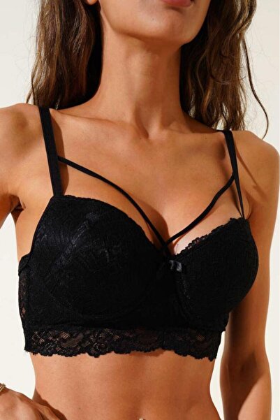 ECEM YILDIZ BRALET DANTELLİ DESTEKLİ SÜTYEN
