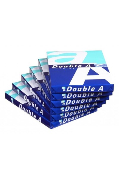 Generic Brand Doublea A4 Copy Paper 80Gr-500 Pieces 1 Box=5 Pack
