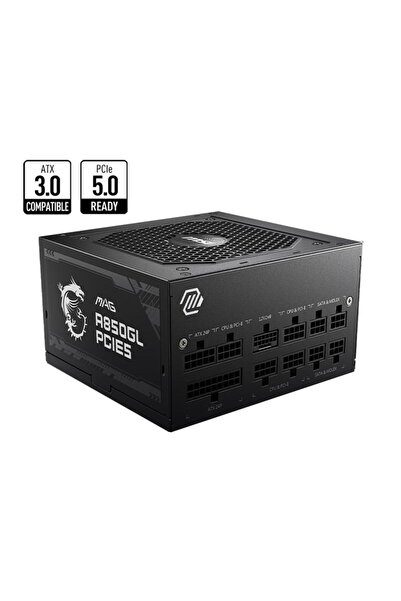 MSI MAG A850GL PCIE5 850W 80+ FULL MODULAR GOLD POWER SUPPLY