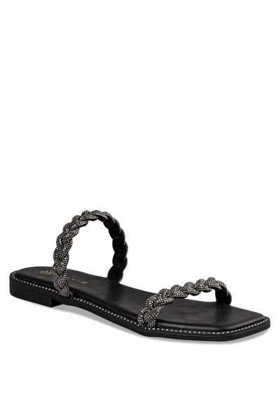 Envie Shoes Γυναικεία Πέδιλα Παντόφλες E96-19052-34 Μαύρο