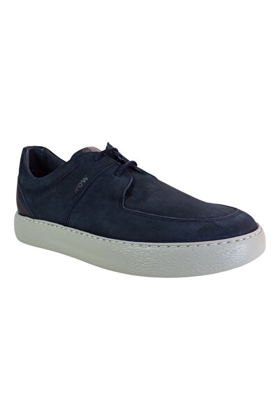 KRICKET Ανδρικά Παπούτσια Sneakers WOW 25K-7004-34 Μπλέ Δέρμα