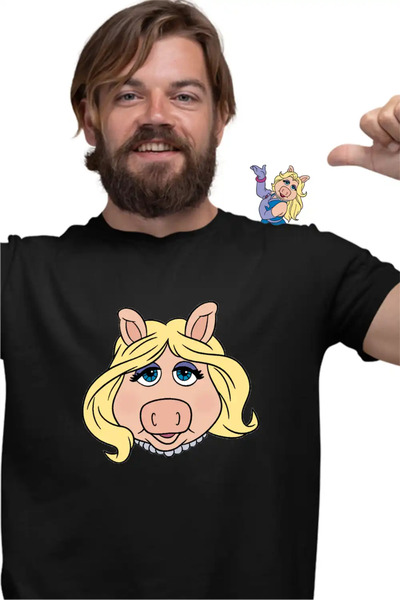 OEM Tricou Barbati The Muppets Miss Piggy