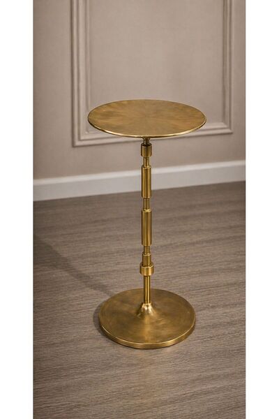 zepce design Dekoratif Gold Sehpa
