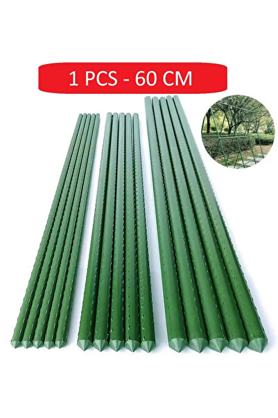 BGA 1 adet Bahçe bitki destek çubuğu çiçek saksı fidan destek çubuğu 60cm